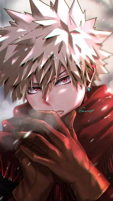 ai character: bakugou  background