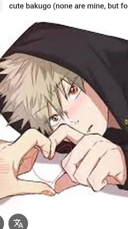 ai character: bakugou  background