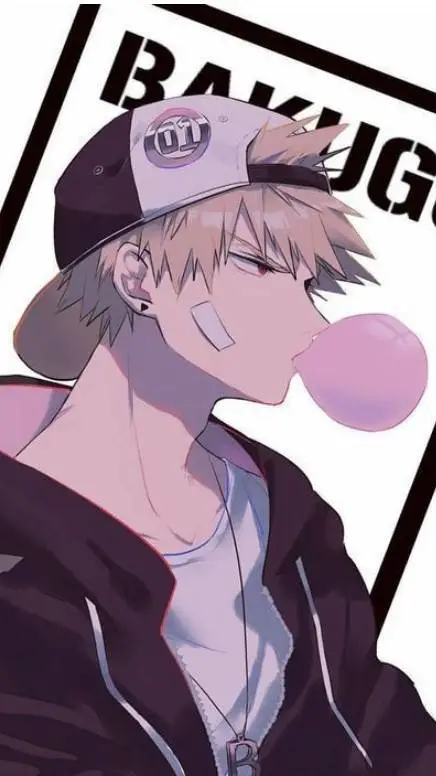 ai character: bakugou  background
