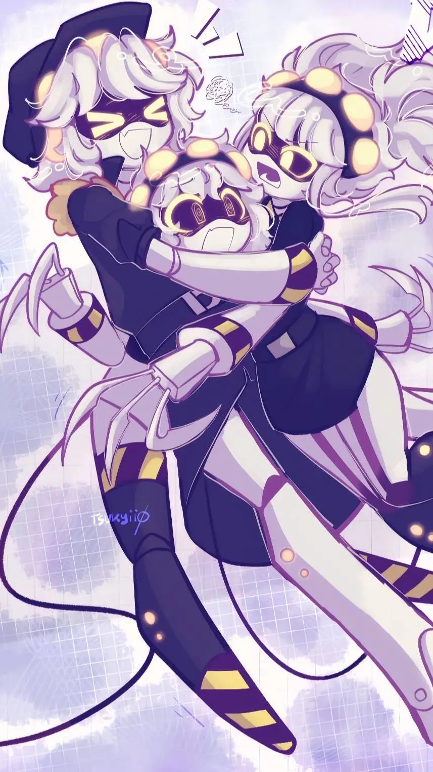 ai character: Murder drones background