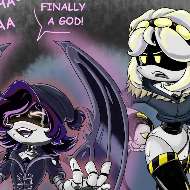 chat with ai character: uzi and V