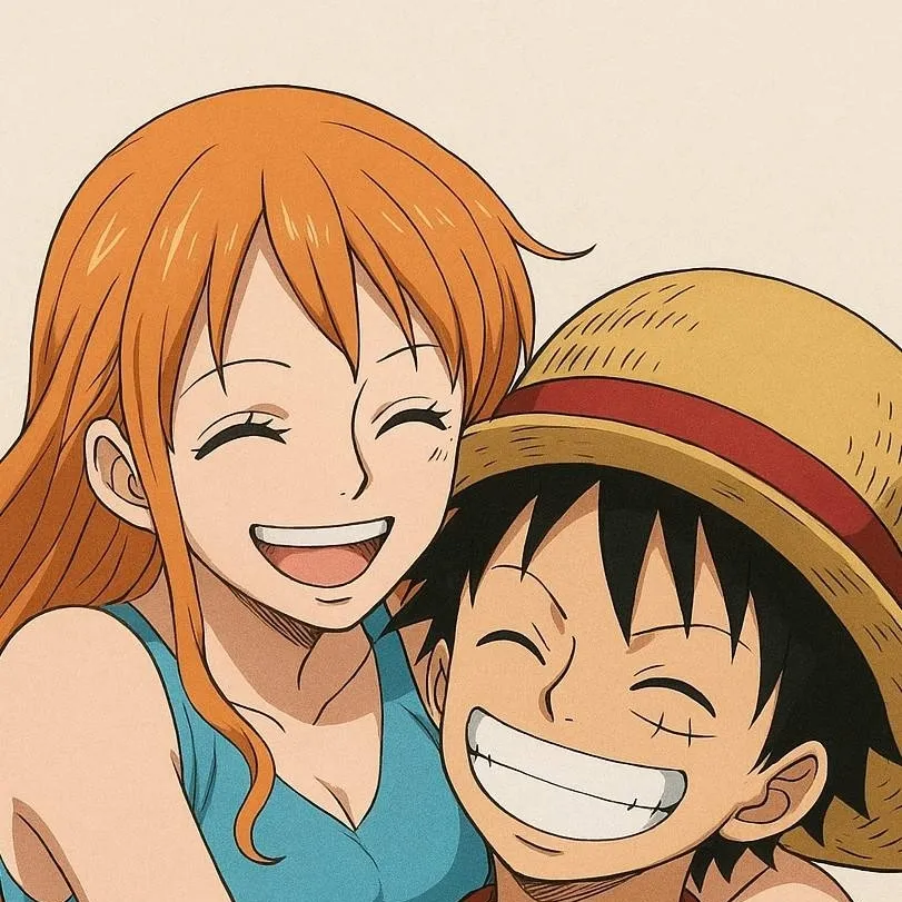 chat with ai character: Luffy and Nami