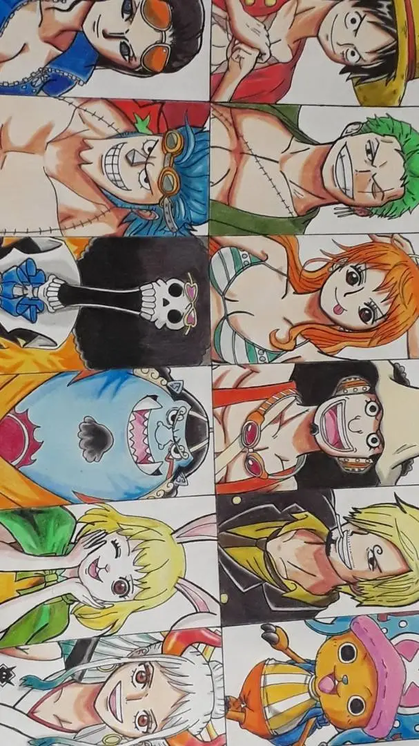 ai character: One Piece  background