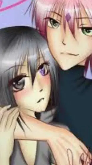 ai character: sakuro/sasusaku background