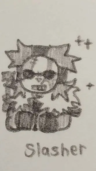 ai character: Slasher background