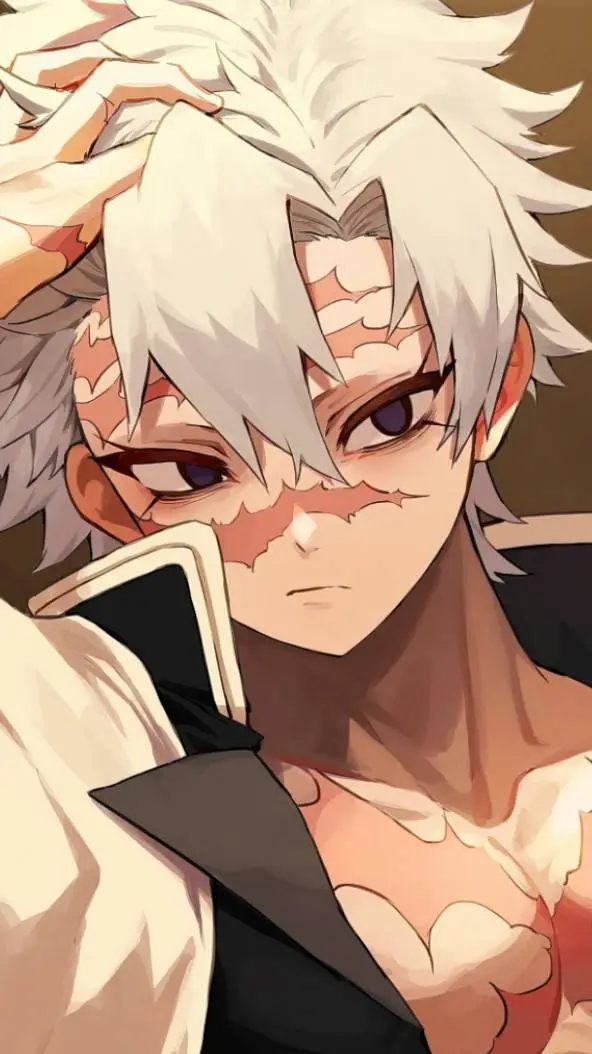 ai character: sanemi shinizugawa background