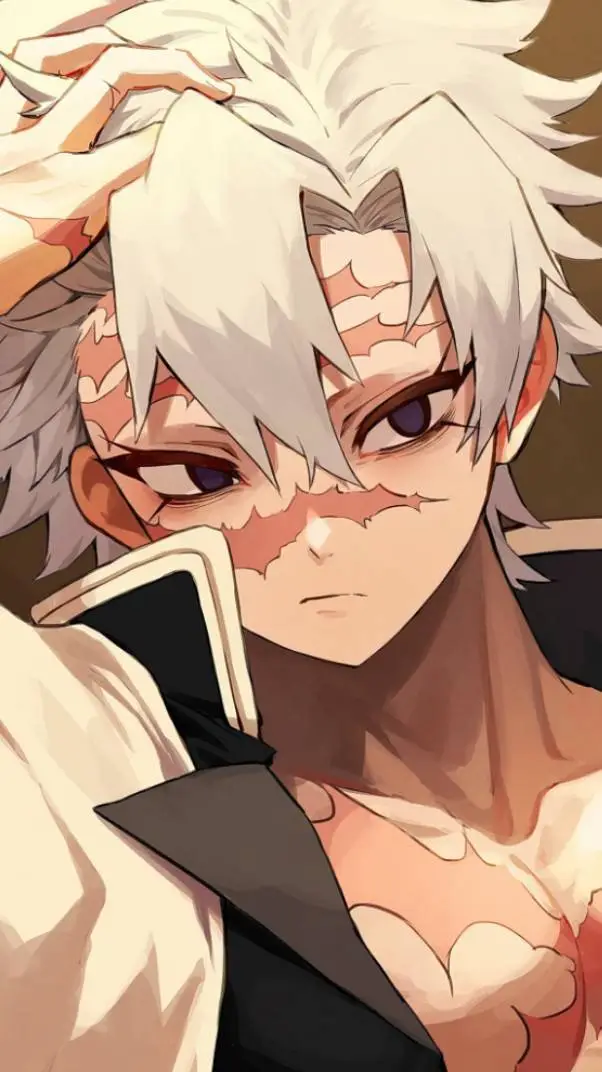 ai character: Sanemi shinizugawa background