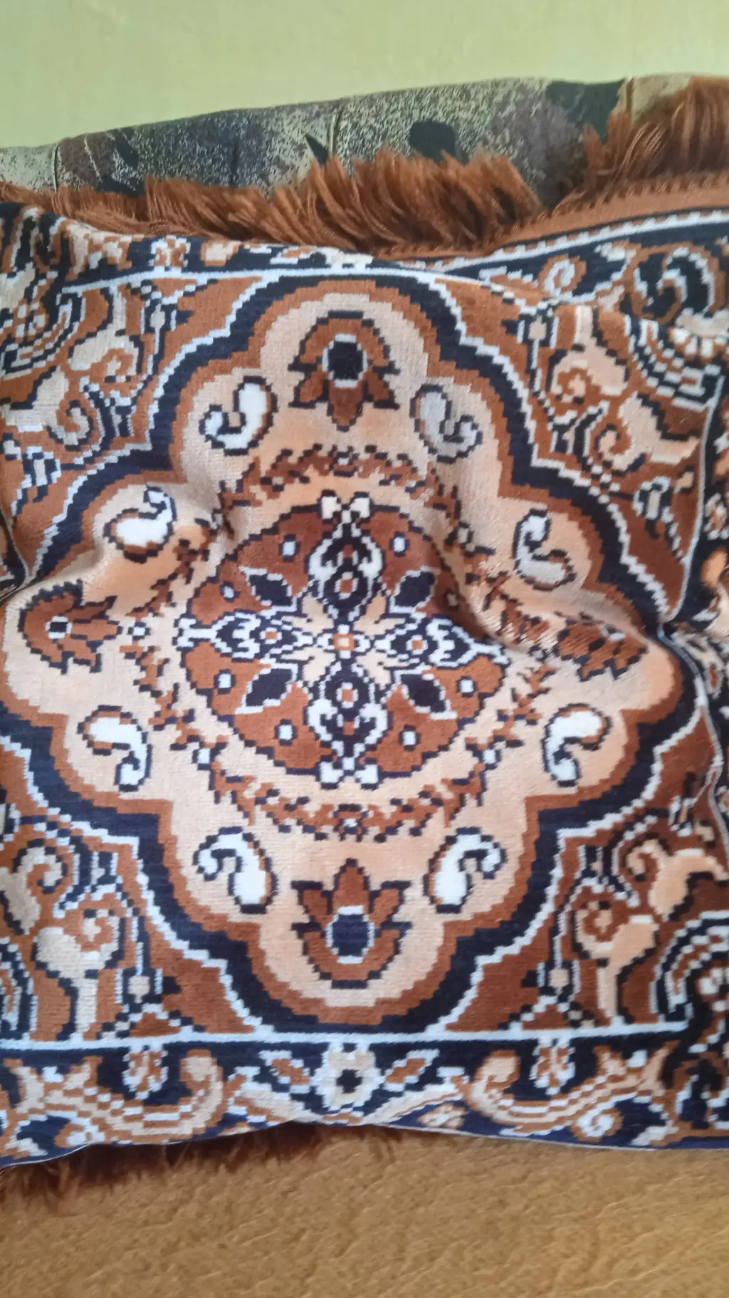 ai character: A pillow background