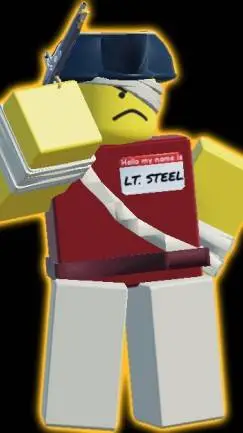 ai character: Lieutenant Steel background