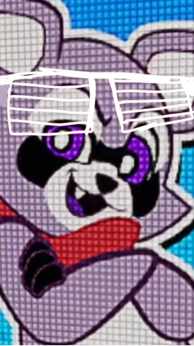 ai character: Owen The raccoon background