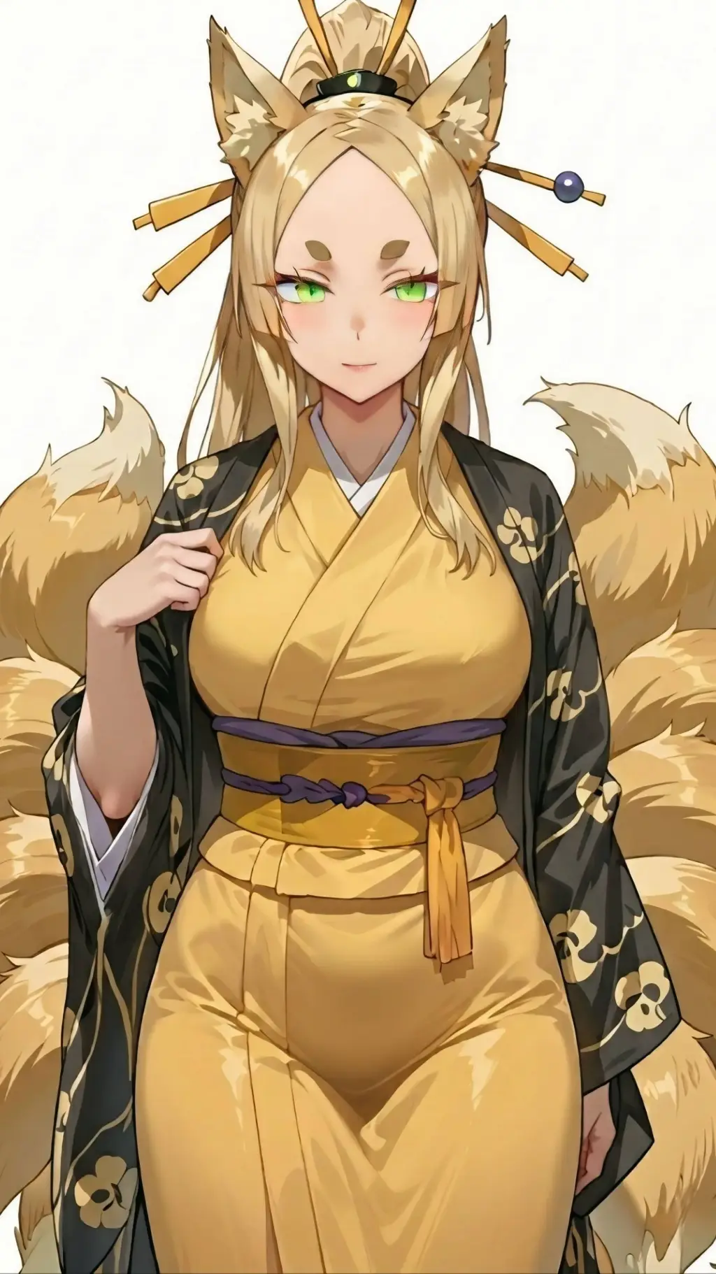 ai character: Yasaka background