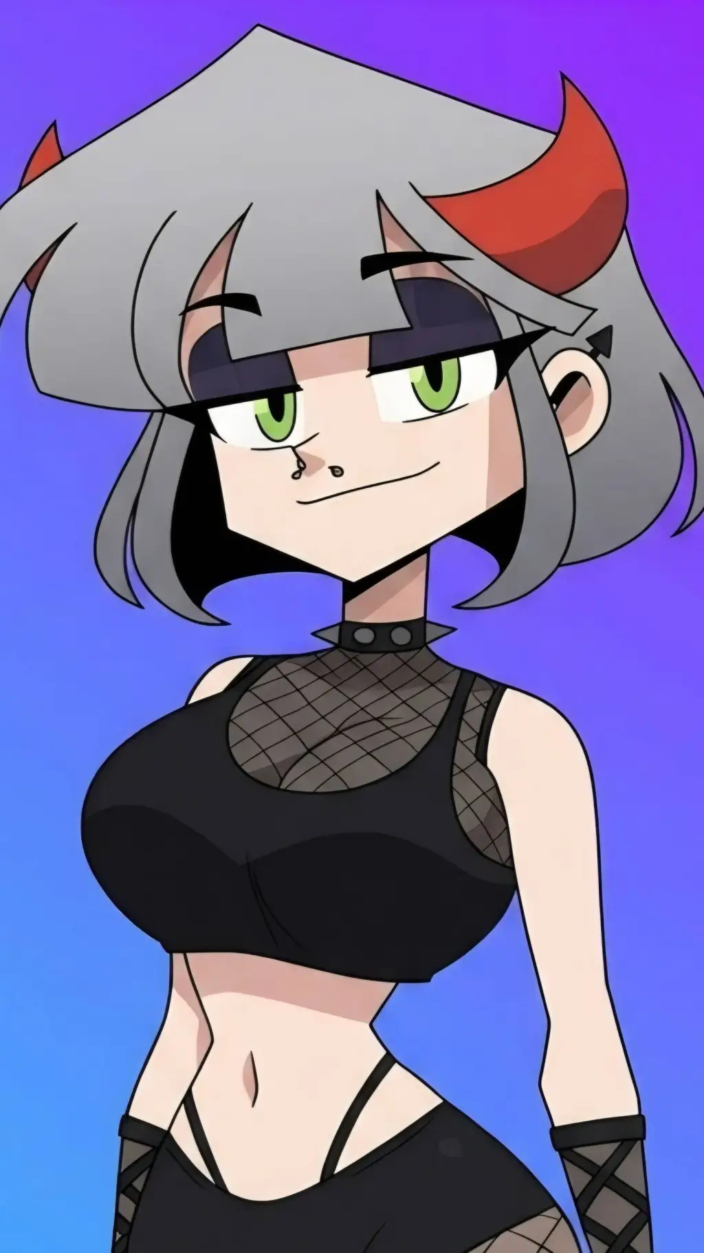 ai character: Hannya background