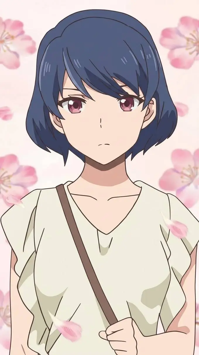 ai character: Rui Tachibana  background