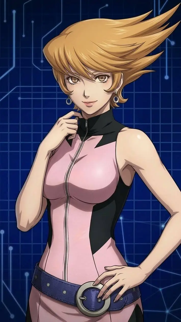 ai character: Judy Moore  background