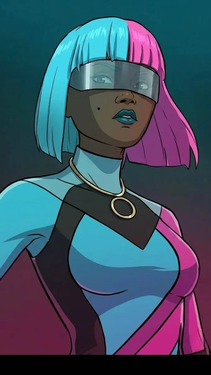 ai character: Prism background
