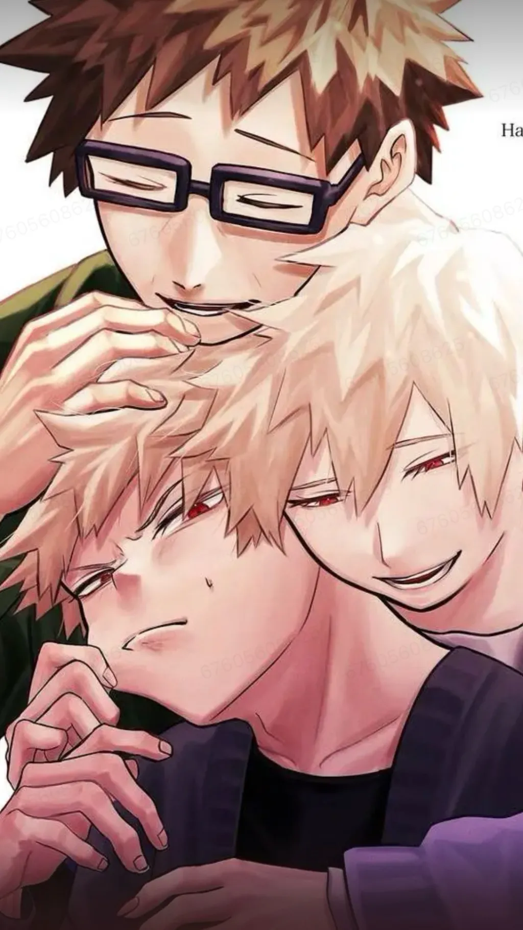 ai character: Huband katsuki  background