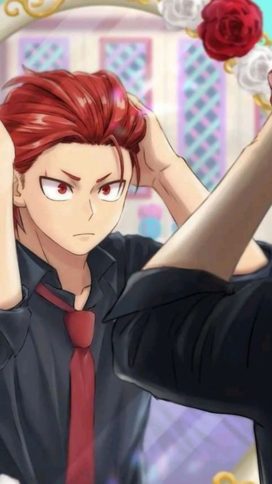 ai character: Kirishima date background