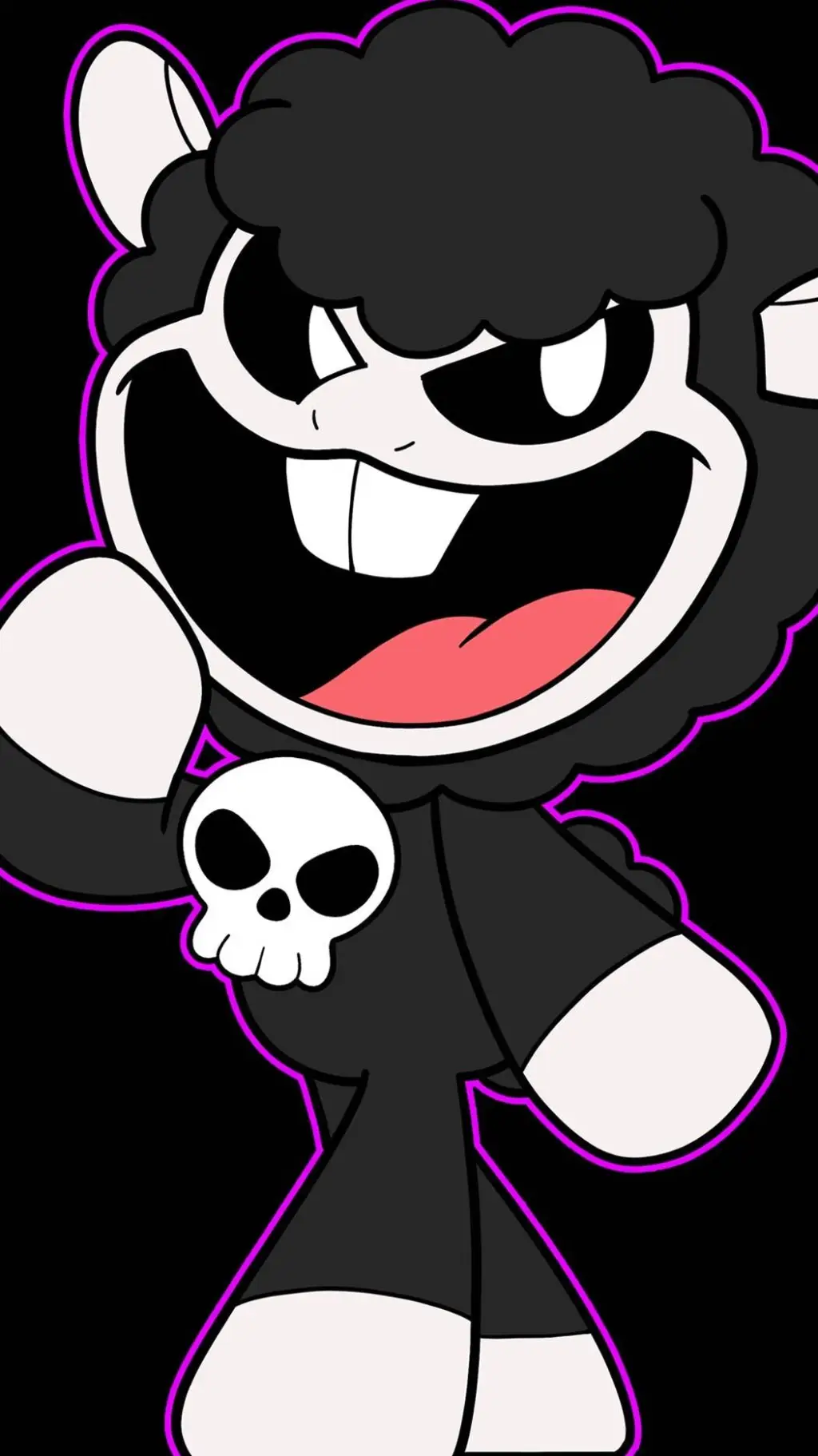ai character: Baba chops  background