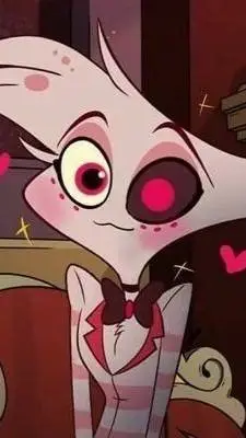 ai character: angel dust - husk background