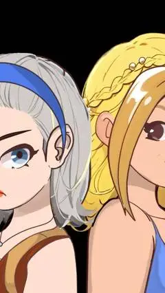 ai character: Lina and Lilare  background