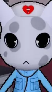 ai character: Head nurse :p background