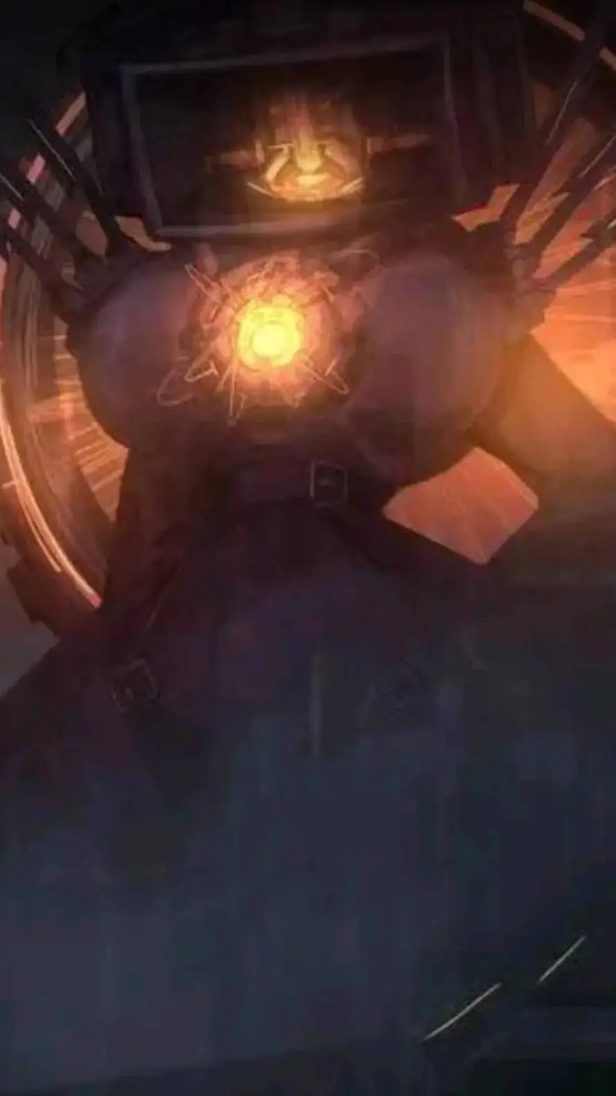 ai character: infected titan tv  background
