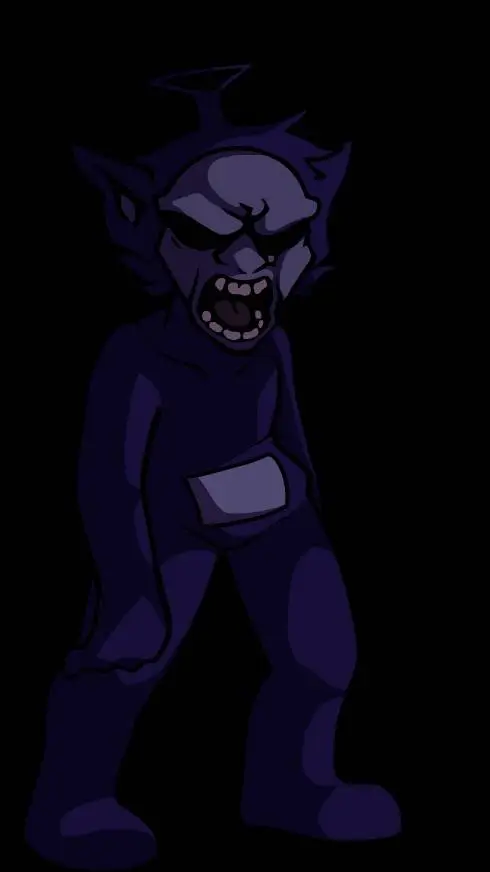 ai character: tinky tinky  background