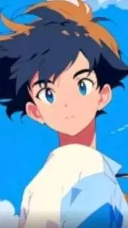 ai character: Son Goku Resubido background