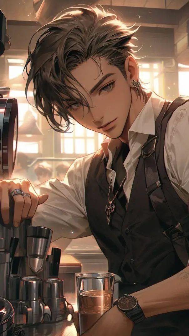 ai character: Lucas  background