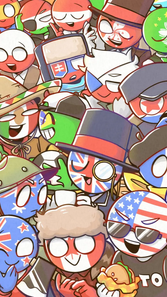 ai character: country humans background