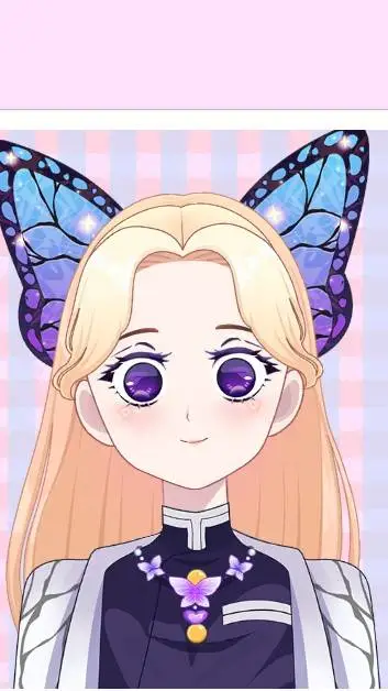 ai character: kocho e tomioka  background