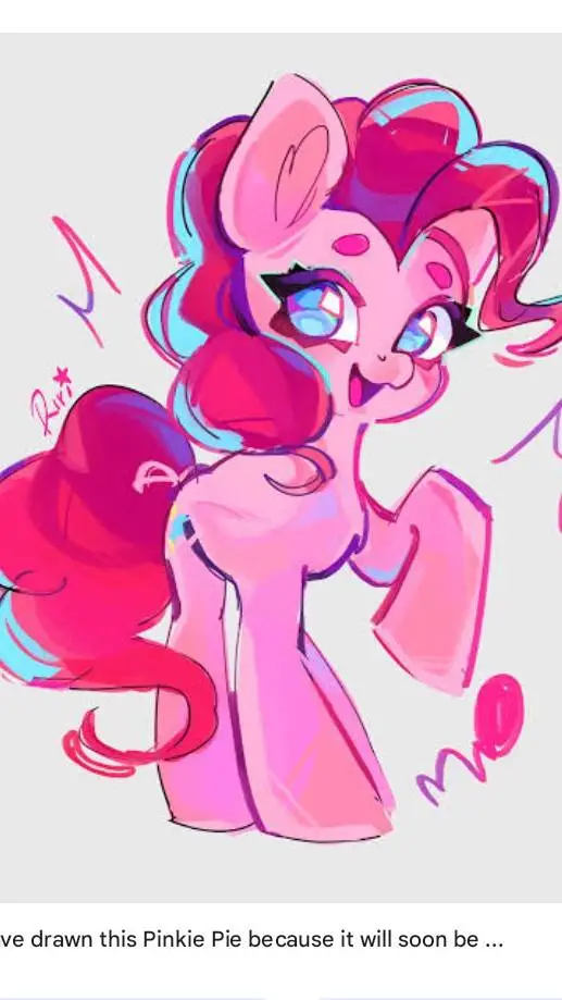 ai character: pinkie pie background