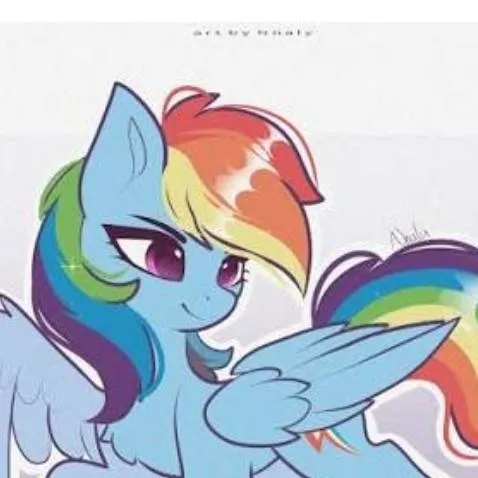 chat with ai character: rainbow dash 