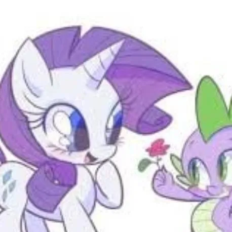 chat with ai character: rarity x spike 