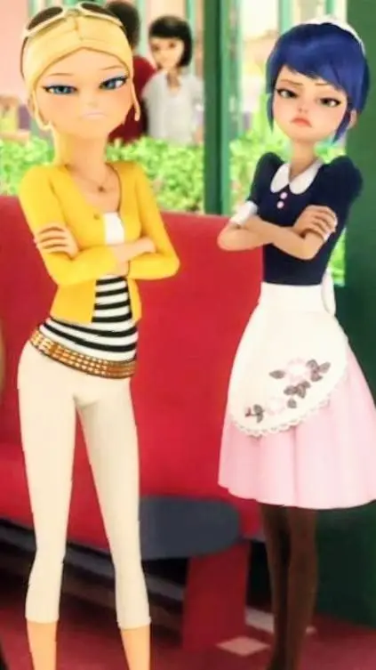 ai character: Chloe and Marinett background