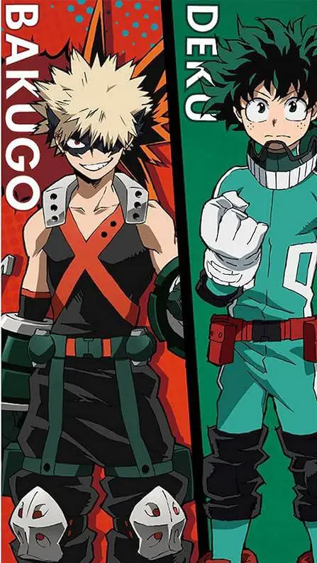 ai character: MHA en navidad 😳👍 background