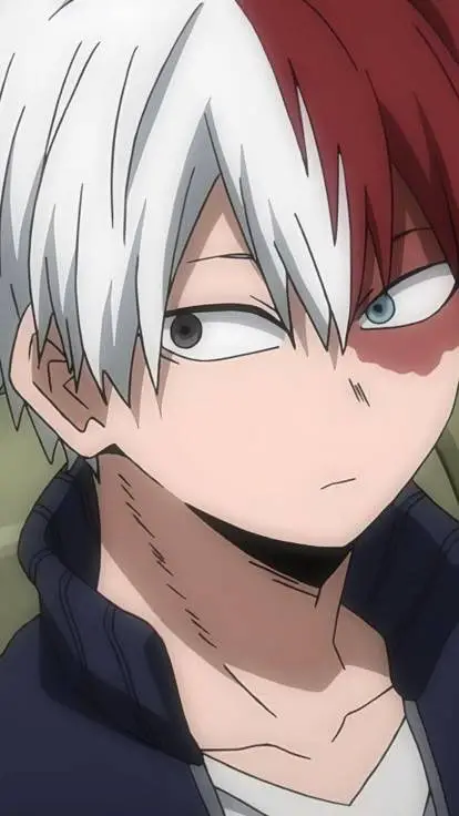 ai character: Shoto Todoroki  background