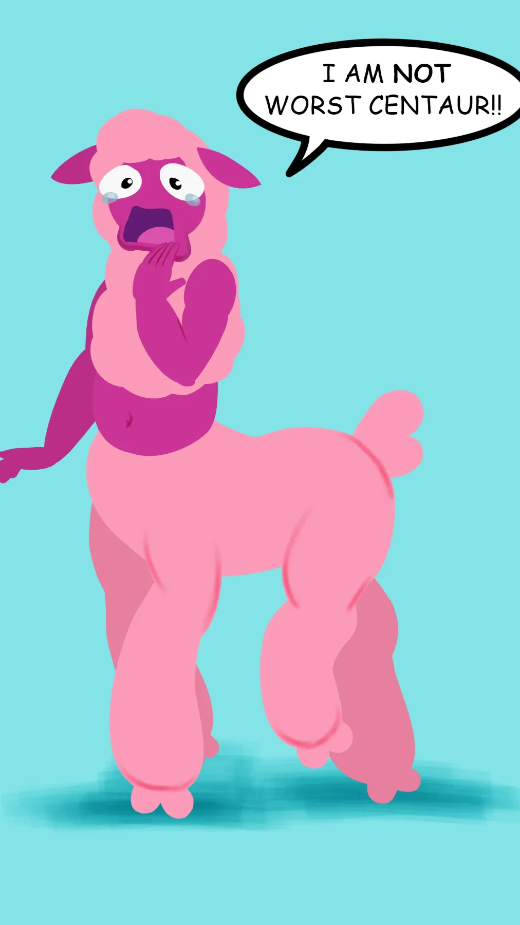 ai character: Wammawink <3 background
