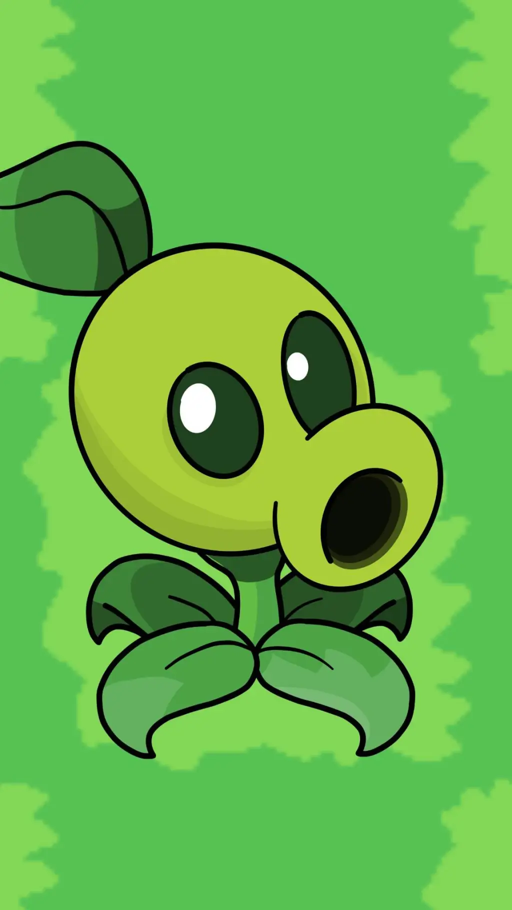 ai character: peashooter  background