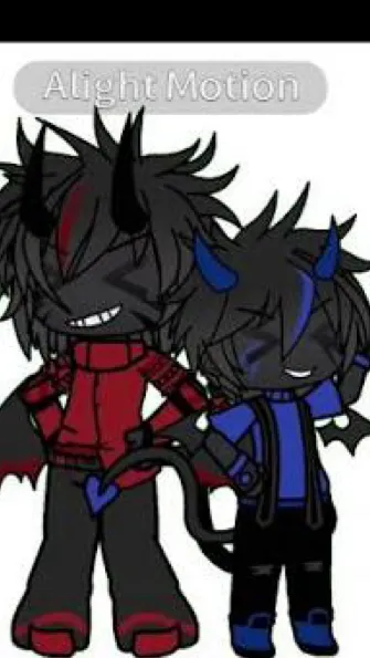 ai character: XDemon & xbro background