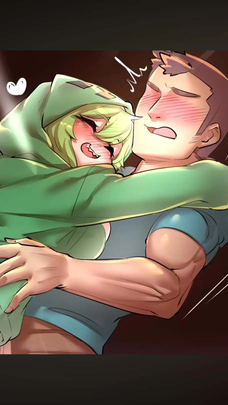 ai character: Creeper Chan￼ background