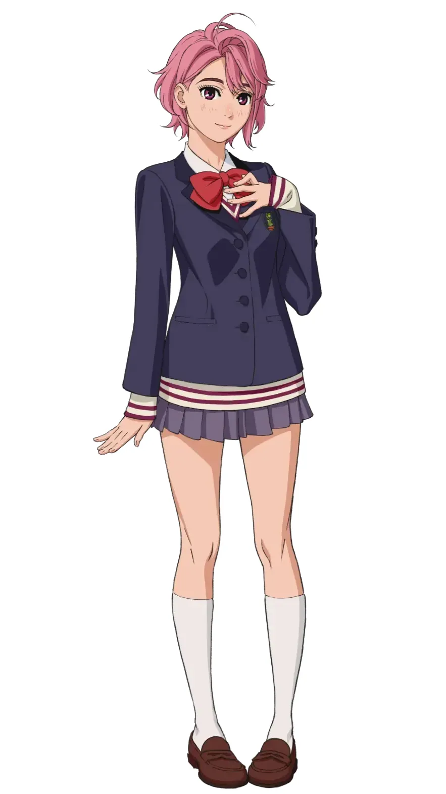 ai character: Pretty girl background