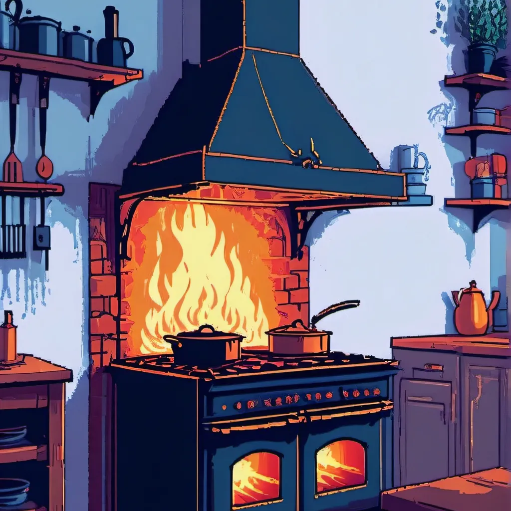 chat with ai character: kitchen chaos