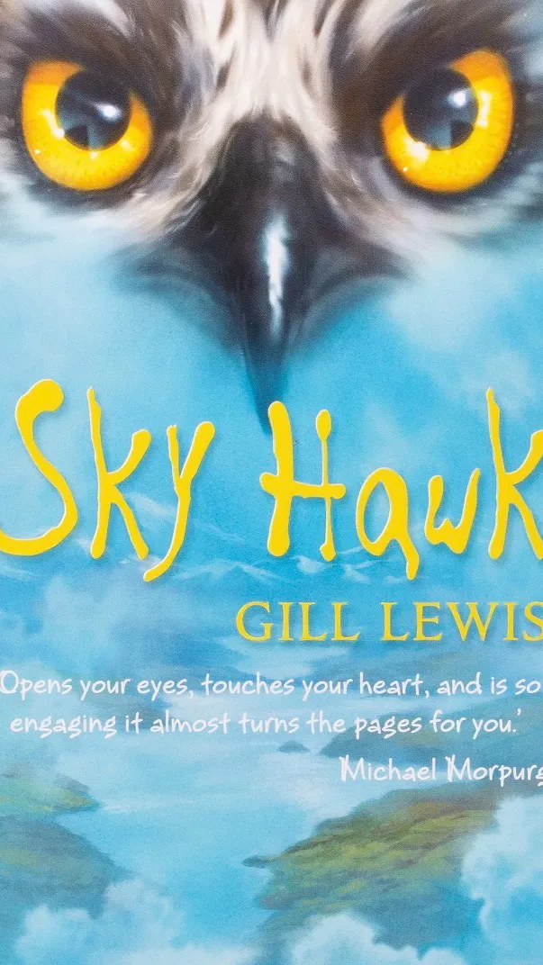ai character: SKY HAWK background