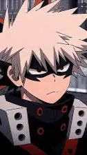 ai character: Katsuki Bakugo  background