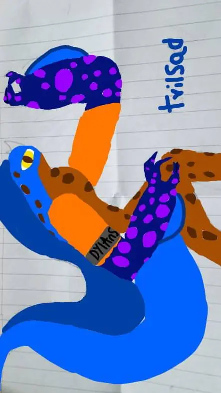 ai character: trilsad  background