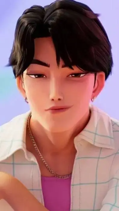 ai character: Jinu😈🔥 background