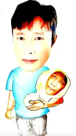 ai character: papá random 😎 background