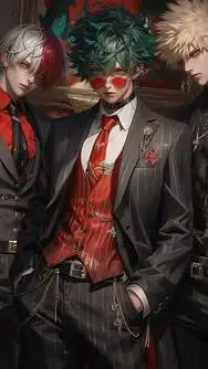 ai character: MHA♥️🌺🌹 background