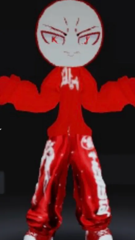 ai character: Emo 𝓚𝓙🔴 background